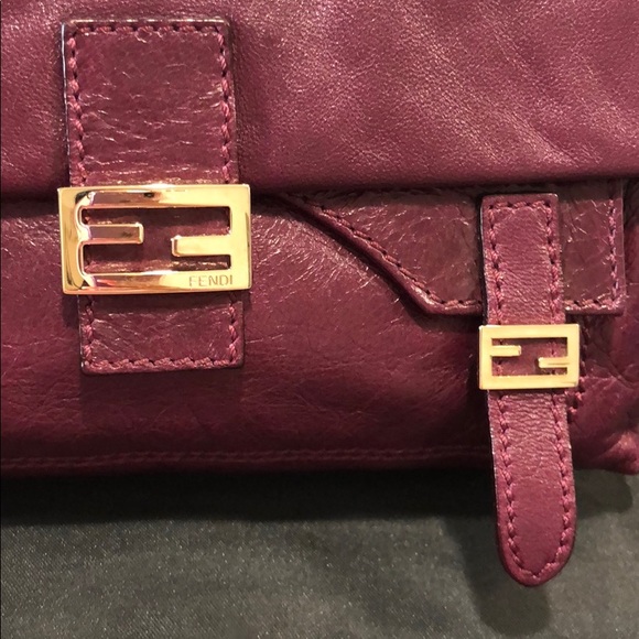 Fendi Handbags - Fendi couture lamb skin mini